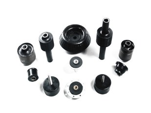 Rubber-to-metal bonded assemblies