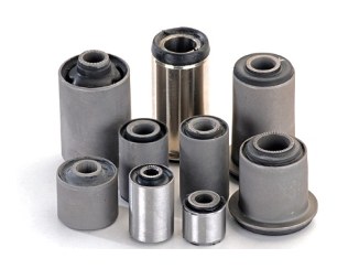Rubber-to-metal bonded anti-vibration bushes